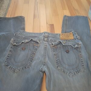 True Religion Blue Denim Jeans